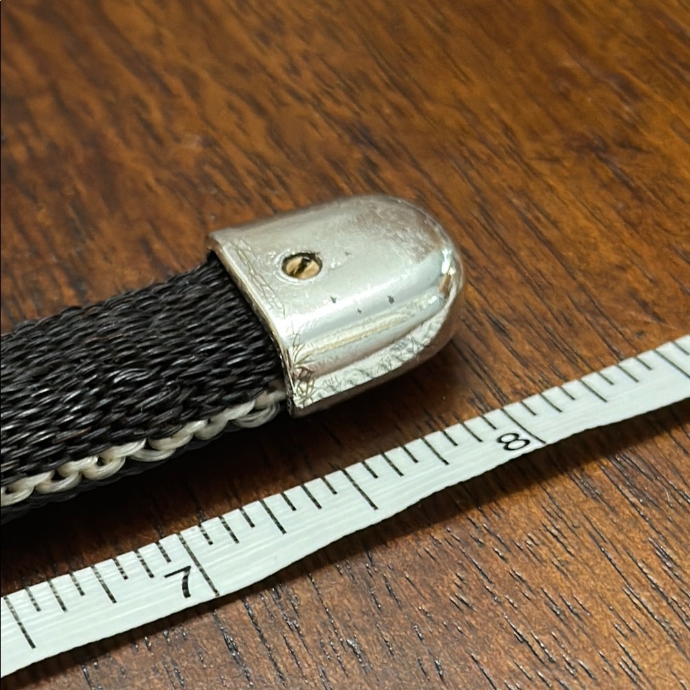 Durango Flexible Horsehair Cuff Black-Red LG - Picture 5 of 8